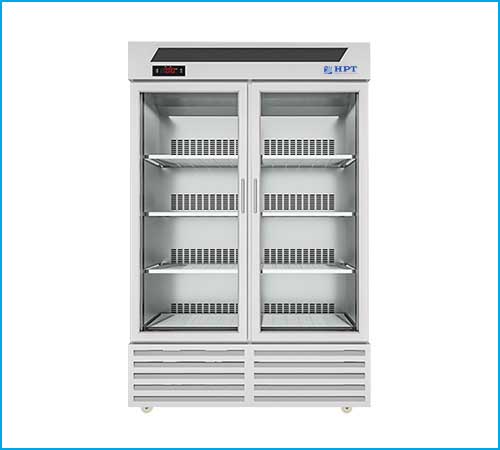 Tủ mát đứng quạt gió 2 cánh kính 1100L