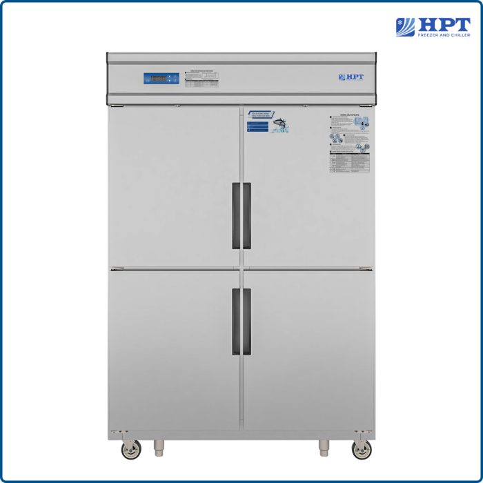 Tủ mát 4 cánh inox
