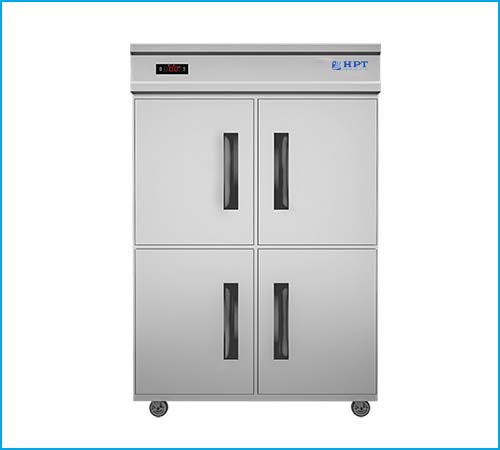 Tủ mát đứng quạt gió 4 cánh inox 1100L