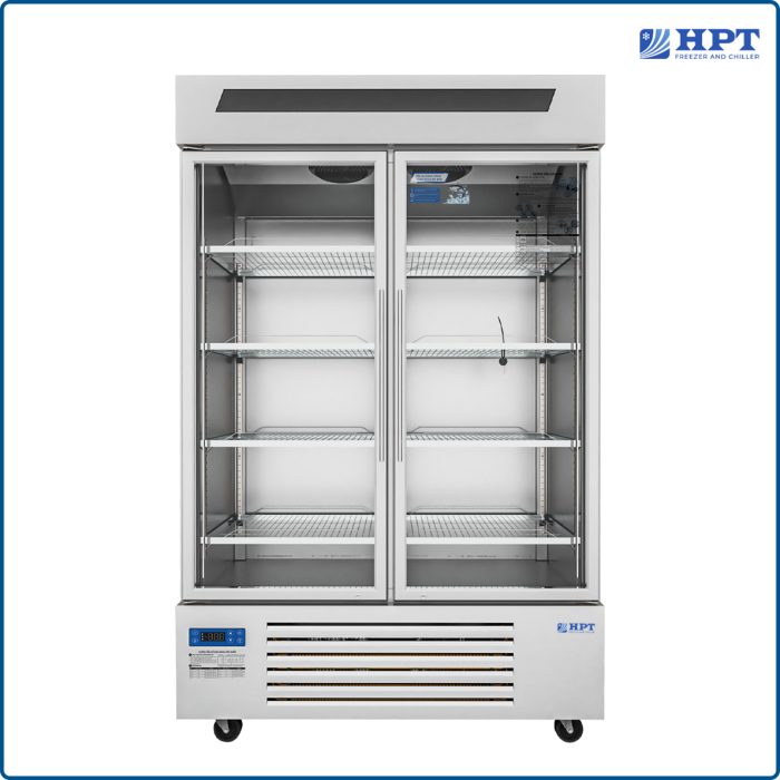 Tủ mát 2 cánh kính